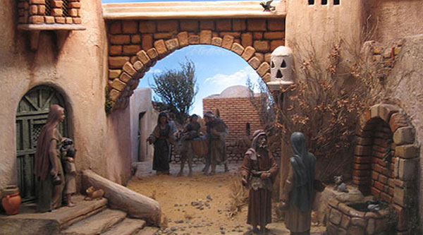 Dioramas. Iglesia Santiago