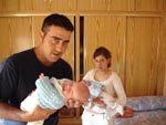 Papá con Sergio y Elena con Alejandro - 23